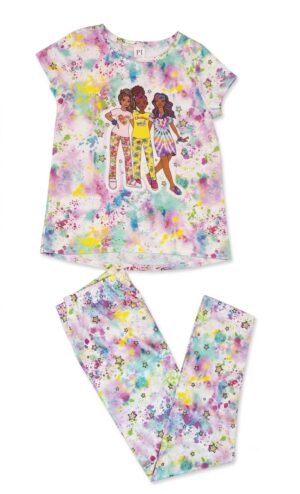 pijama infantil best friends tie dye para niña