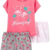 pijama infantil flamazing de 3 piezas para niña