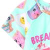 pijama infantil "breakfast crew" de 2 piezas para niña