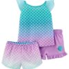 pijama infantil de 3 piezas "dream like a mermaid" para niña