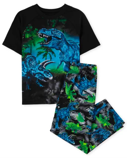 pijama infantil dinosaurios jurásicos para niño