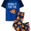 pijama infantil pizza divertida para niño