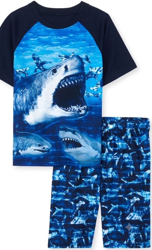 pijama infantil tiburones para niño
