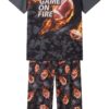 pijama infantil game on fire para niño