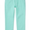 pantalón verde menta de niña